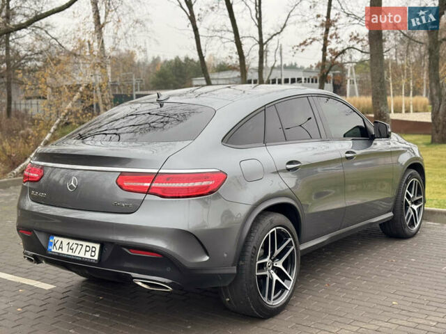 Сірий Мерседес GLE-Class Coupe, об'ємом двигуна 3 л та пробігом 78 тис. км за 45500 $, фото 5 на Automoto.ua