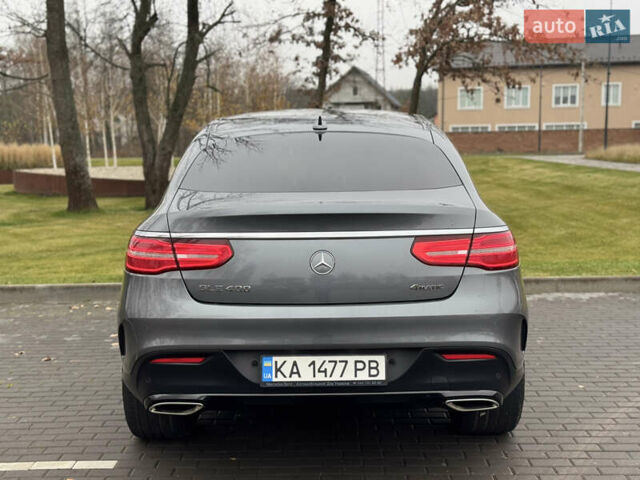 Сірий Мерседес GLE-Class Coupe, об'ємом двигуна 3 л та пробігом 78 тис. км за 45500 $, фото 11 на Automoto.ua