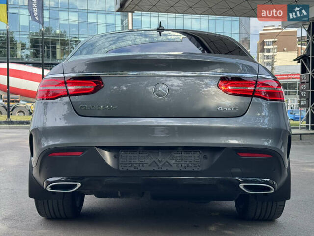 Серый Мерседес GLE-Class Coupe, объемом двигателя 3 л и пробегом 114 тыс. км за 45999 $, фото 8 на Automoto.ua