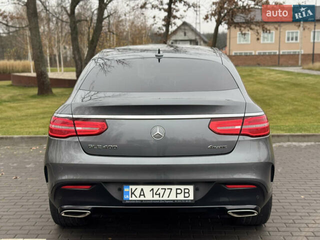 Сірий Мерседес GLE-Class Coupe, об'ємом двигуна 3 л та пробігом 78 тис. км за 45500 $, фото 3 на Automoto.ua