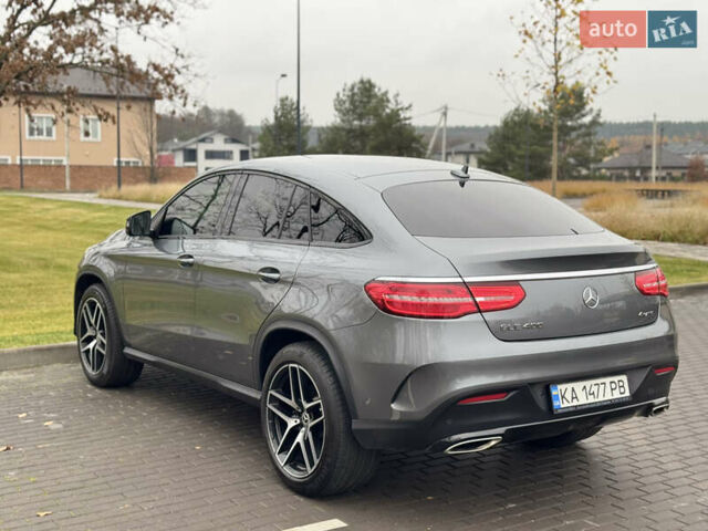 Сірий Мерседес GLE-Class Coupe, об'ємом двигуна 3 л та пробігом 78 тис. км за 45500 $, фото 4 на Automoto.ua