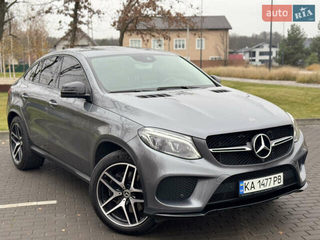 Сірий Мерседес GLE-Class Coupe, об'ємом двигуна 3 л та пробігом 78 тис. км за 45500 $, фото 1 на Automoto.ua