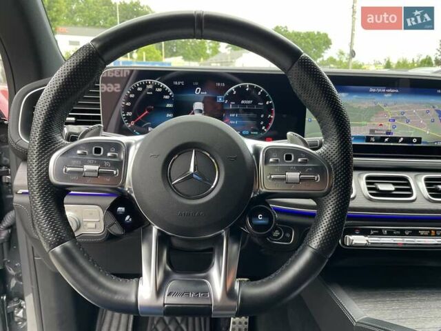 Серый Мерседес GLE-Class Coupe, объемом двигателя 3 л и пробегом 50 тыс. км за 82500 $, фото 85 на Automoto.ua