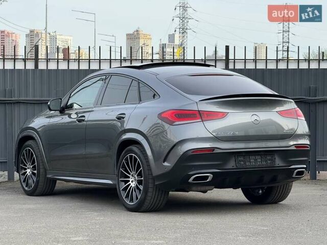 Серый Мерседес GLE-Class Coupe, объемом двигателя 2.93 л и пробегом 36 тыс. км за 79999 $, фото 5 на Automoto.ua