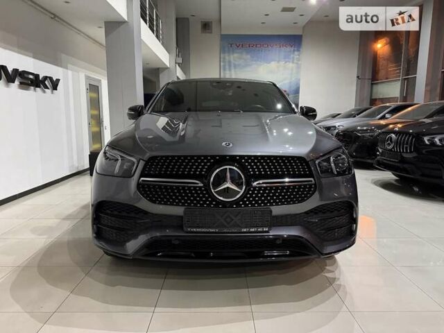 Серый Мерседес GLE-Class Coupe, объемом двигателя 2.9 л и пробегом 83 тыс. км за 83900 $, фото 101 на Automoto.ua