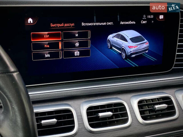 Сірий Мерседес GLE-Class Coupe, об'ємом двигуна 2.93 л та пробігом 139 тис. км за 66990 $, фото 33 на Automoto.ua