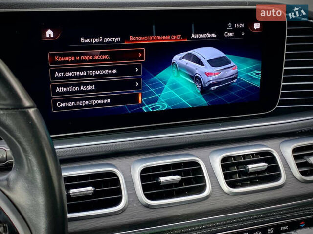 Сірий Мерседес GLE-Class Coupe, об'ємом двигуна 2.93 л та пробігом 139 тис. км за 66990 $, фото 34 на Automoto.ua