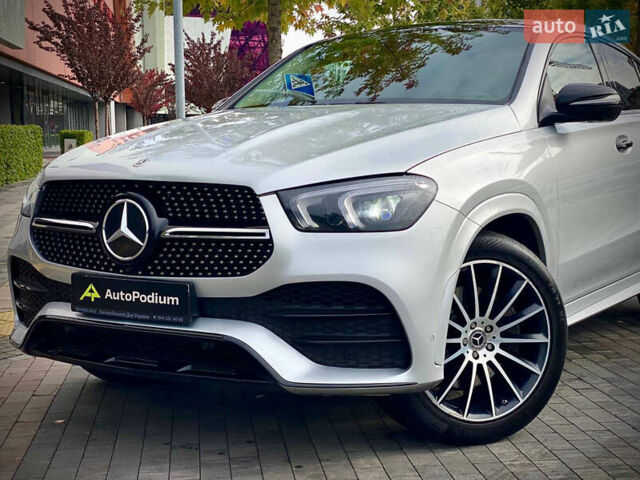 Сірий Мерседес GLE-Class Coupe, об'ємом двигуна 2.93 л та пробігом 139 тис. км за 66990 $, фото 3 на Automoto.ua