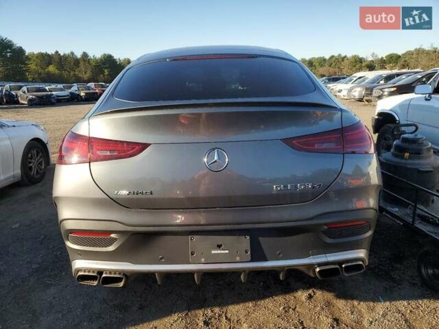 Сірий Мерседес GLE-Class Coupe, об'ємом двигуна 3.98 л та пробігом 27 тис. км за 75000 $, фото 5 на Automoto.ua