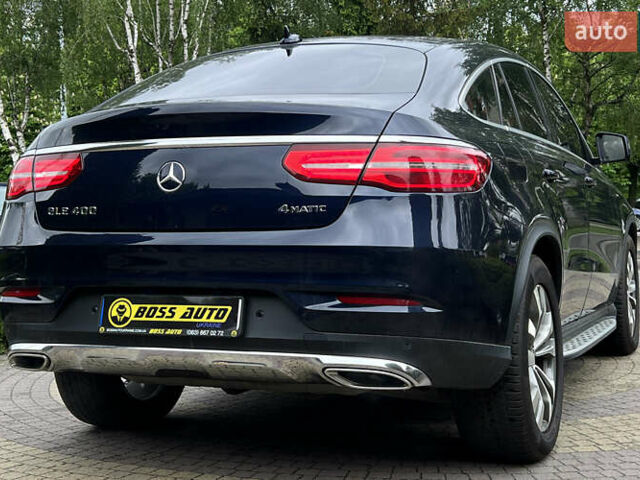 Синий Мерседес GLE-Class Coupe, объемом двигателя 3 л и пробегом 206 тыс. км за 34900 $, фото 6 на Automoto.ua