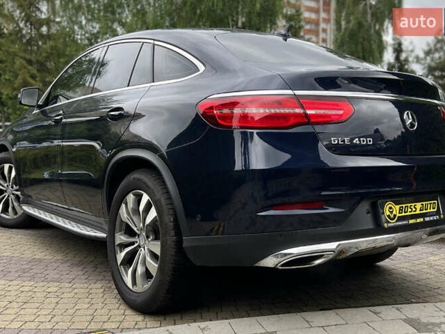 Синий Мерседес GLE-Class Coupe, объемом двигателя 3 л и пробегом 206 тыс. км за 35990 $, фото 27 на Automoto.ua