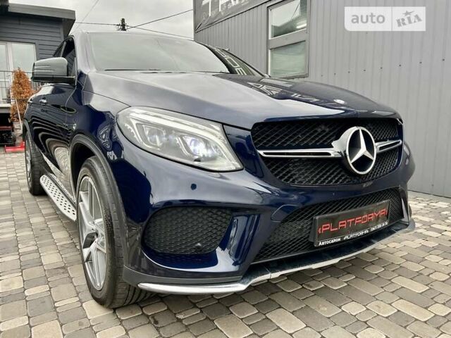 Синий Мерседес GLE-Class Coupe, объемом двигателя 2.99 л и пробегом 118 тыс. км за 48900 $, фото 11 на Automoto.ua