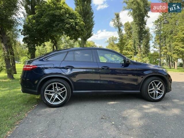 Синій Мерседес GLE-Class Coupe, об'ємом двигуна 2.99 л та пробігом 211 тис. км за 40500 $, фото 2 на Automoto.ua