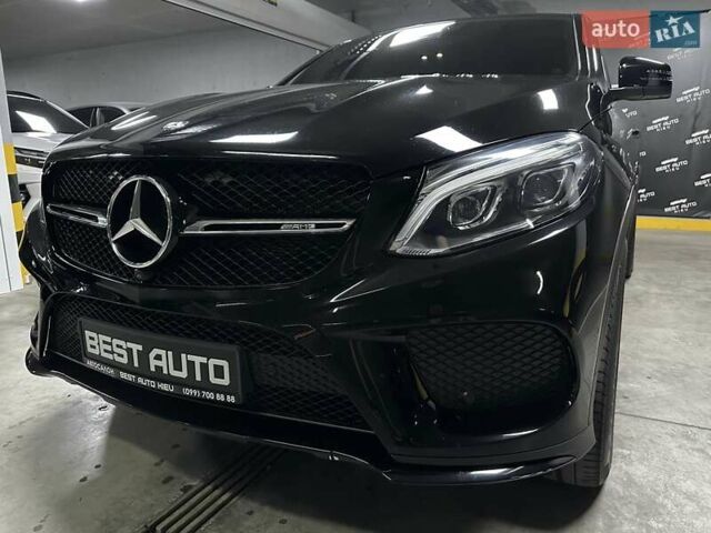 Синий Мерседес GLE-Class Coupe, объемом двигателя 3 л и пробегом 85 тыс. км за 49500 $, фото 21 на Automoto.ua