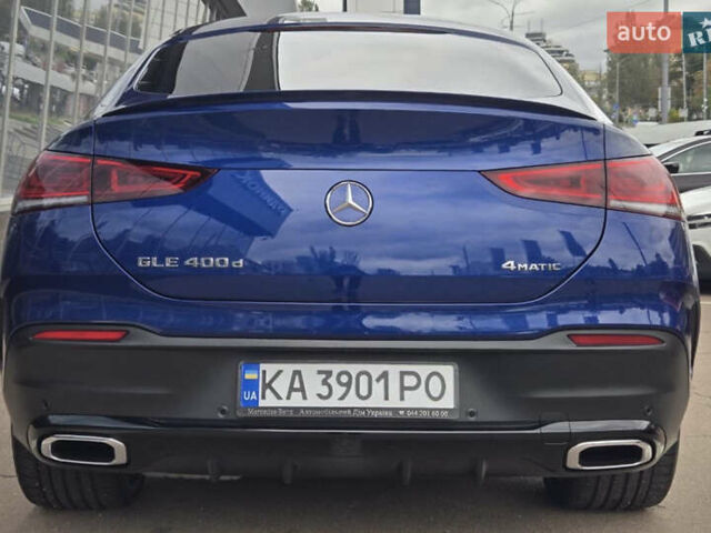 Синий Мерседес GLE-Class Coupe, объемом двигателя 2.93 л и пробегом 62 тыс. км за 77000 $, фото 8 на Automoto.ua