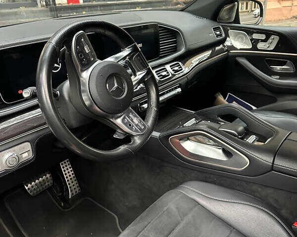 Синий Мерседес GLE-Class Coupe, объемом двигателя 2.9 л и пробегом 129 тыс. км за 68000 $, фото 9 на Automoto.ua