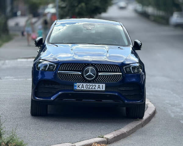Синий Мерседес GLE-Class Coupe, объемом двигателя 2.93 л и пробегом 62 тыс. км за 77000 $, фото 50 на Automoto.ua