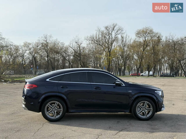 Синий Мерседес GLE-Class Coupe, объемом двигателя 3 л и пробегом 91 тыс. км за 85000 $, фото 4 на Automoto.ua