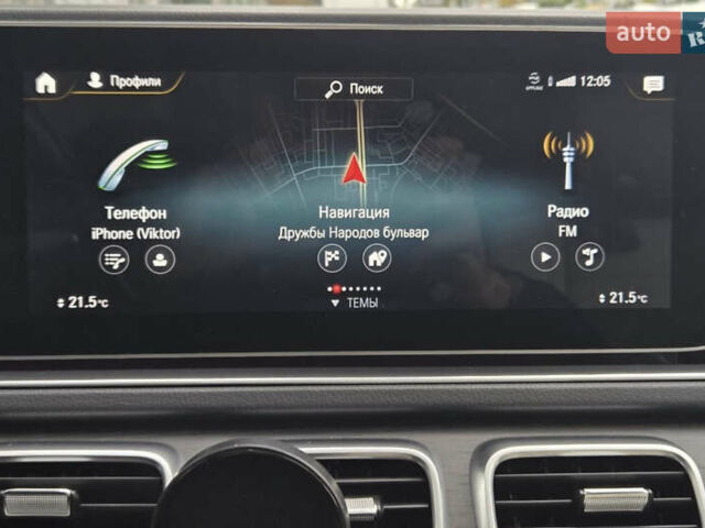 Синий Мерседес GLE-Class Coupe, объемом двигателя 2.93 л и пробегом 62 тыс. км за 77000 $, фото 24 на Automoto.ua