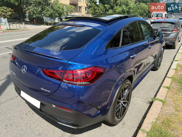 Синий Мерседес GLE-Class Coupe, объемом двигателя 2.93 л и пробегом 62 тыс. км за 77000 $, фото 47 на Automoto.ua