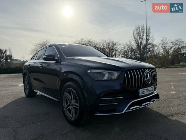 Синий Мерседес GLE-Class Coupe, объемом двигателя 3 л и пробегом 91 тыс. км за 85000 $, фото 1 на Automoto.ua