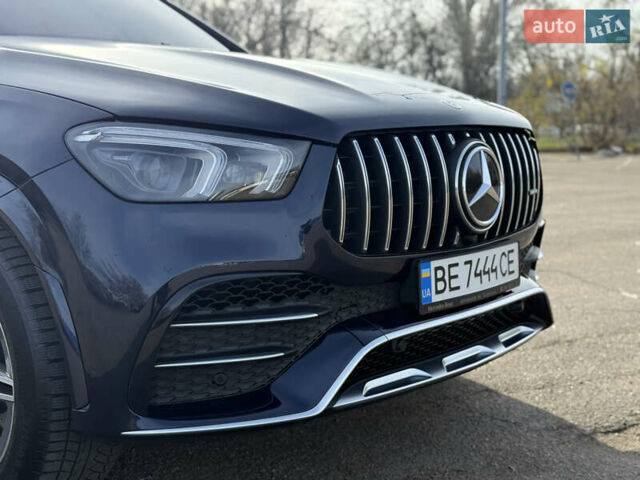 Синий Мерседес GLE-Class Coupe, объемом двигателя 3 л и пробегом 91 тыс. км за 85000 $, фото 2 на Automoto.ua