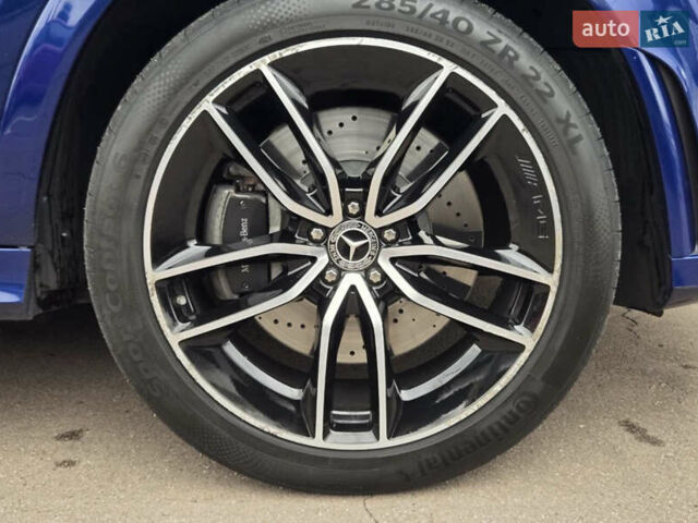 Синий Мерседес GLE-Class Coupe, объемом двигателя 2.93 л и пробегом 62 тыс. км за 77000 $, фото 33 на Automoto.ua