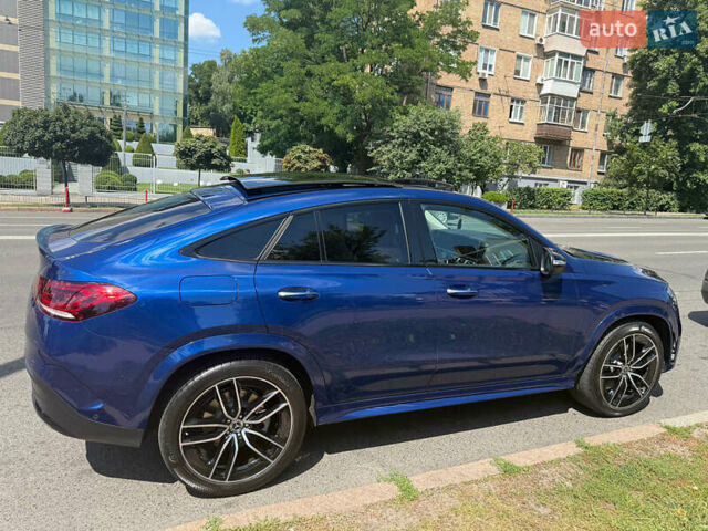 Синий Мерседес GLE-Class Coupe, объемом двигателя 2.93 л и пробегом 62 тыс. км за 77000 $, фото 34 на Automoto.ua