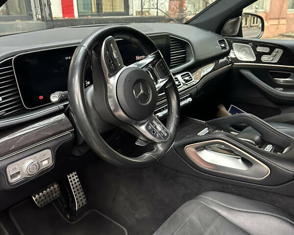 Синий Мерседес GLE-Class Coupe, объемом двигателя 2.9 л и пробегом 129 тыс. км за 68000 $, фото 10 на Automoto.ua