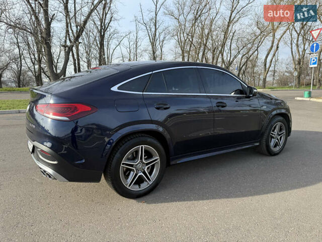 Синий Мерседес GLE-Class Coupe, объемом двигателя 3 л и пробегом 91 тыс. км за 85000 $, фото 26 на Automoto.ua