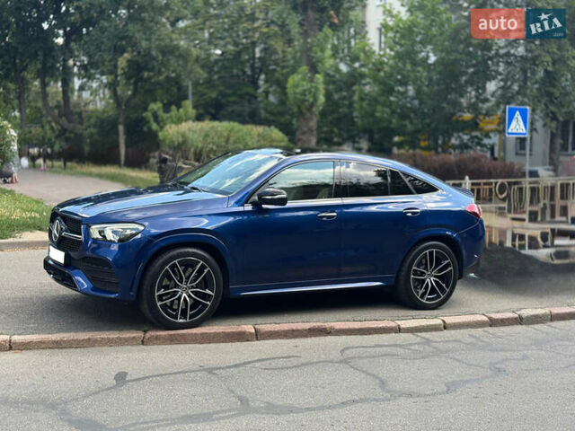 Синий Мерседес GLE-Class Coupe, объемом двигателя 2.93 л и пробегом 62 тыс. км за 77000 $, фото 40 на Automoto.ua