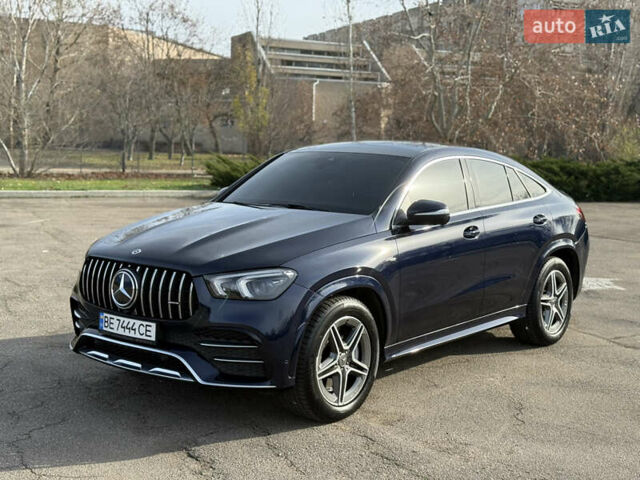 Синий Мерседес GLE-Class Coupe, объемом двигателя 3 л и пробегом 91 тыс. км за 85000 $, фото 7 на Automoto.ua