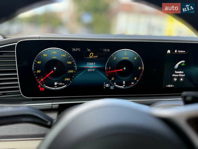 Синий Мерседес GLE-Class Coupe, объемом двигателя 2.93 л и пробегом 62 тыс. км за 77000 $, фото 38 на Automoto.ua