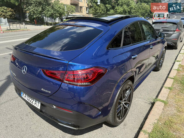 Синий Мерседес GLE-Class Coupe, объемом двигателя 2.93 л и пробегом 62 тыс. км за 77000 $, фото 51 на Automoto.ua