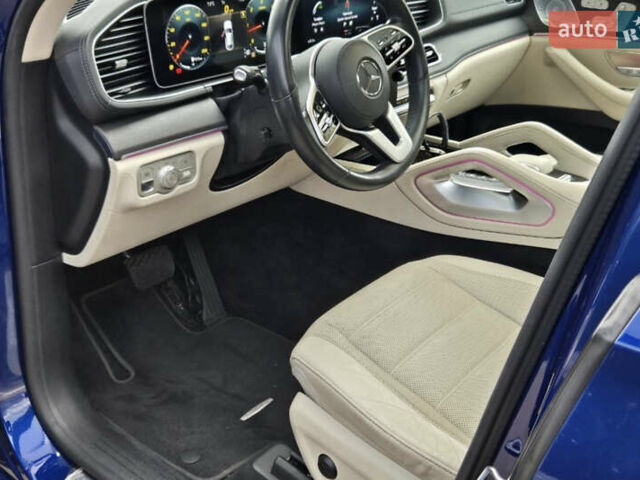 Синий Мерседес GLE-Class Coupe, объемом двигателя 2.93 л и пробегом 62 тыс. км за 77000 $, фото 5 на Automoto.ua