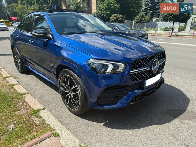 Синий Мерседес GLE-Class Coupe, объемом двигателя 2.93 л и пробегом 62 тыс. км за 77000 $, фото 44 на Automoto.ua