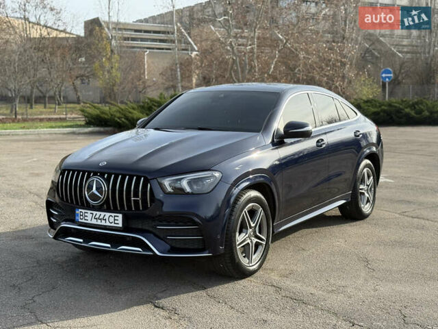 Синий Мерседес GLE-Class Coupe, объемом двигателя 3 л и пробегом 91 тыс. км за 85000 $, фото 6 на Automoto.ua