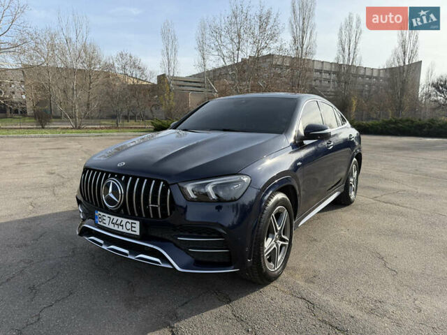 Синий Мерседес GLE-Class Coupe, объемом двигателя 3 л и пробегом 91 тыс. км за 85000 $, фото 9 на Automoto.ua