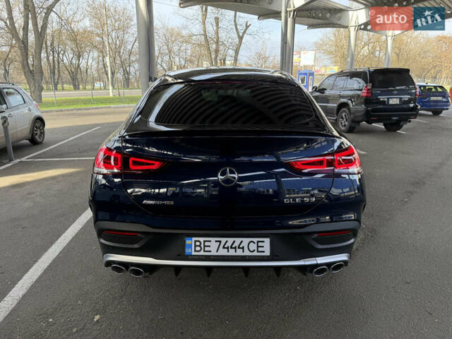Синий Мерседес GLE-Class Coupe, объемом двигателя 3 л и пробегом 91 тыс. км за 85000 $, фото 14 на Automoto.ua