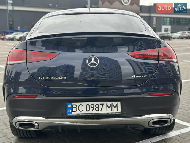 Мерседес GLE-Class Coupe 2021 в Киеве на Automoto.ua Синий Мерседес GLE-Class Coupe, объемом двигателя 2.93 л и пробегом 38 тыс. км за 74700 $, фото 13 на Automoto.ua
