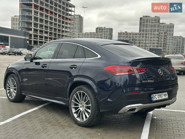 Мерседес GLE-Class Coupe 2021 в Киеве на Automoto.ua Синий Мерседес GLE-Class Coupe, объемом двигателя 2.93 л и пробегом 38 тыс. км за 74700 $, фото 17 на Automoto.ua