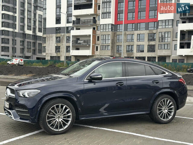 Мерседес GLE-Class Coupe 2021 в Киеве на Automoto.ua Синий Мерседес GLE-Class Coupe, объемом двигателя 2.93 л и пробегом 38 тыс. км за 74700 $, фото 20 на Automoto.ua