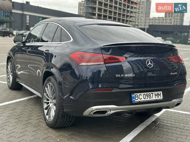 Мерседес GLE-Class Coupe 2021 в Киеве на Automoto.ua Синий Мерседес GLE-Class Coupe, объемом двигателя 2.93 л и пробегом 38 тыс. км за 74700 $, фото 15 на Automoto.ua