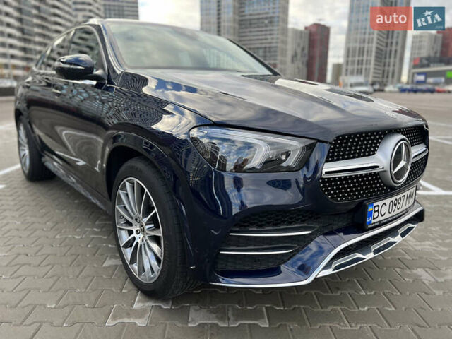 Синій Мерседес GLE-Class Coupe, об'ємом двигуна 2.93 л та пробігом 38 тис. км за 75000 $, фото 3 на Automoto.ua