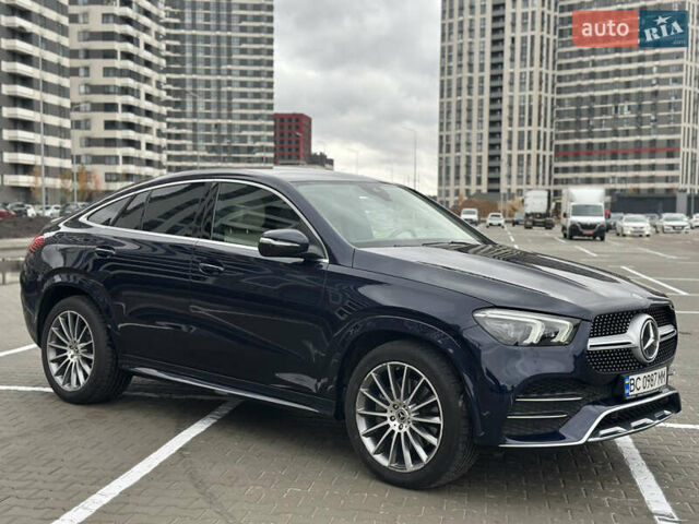 Мерседес GLE-Class Coupe 2021 в Киеве на Automoto.ua Синий Мерседес GLE-Class Coupe, объемом двигателя 2.93 л и пробегом 38 тыс. км за 74700 $, фото 7 на Automoto.ua