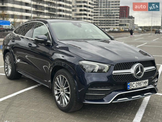 Мерседес GLE-Class Coupe 2021 в Киеве на Automoto.ua Синий Мерседес GLE-Class Coupe, объемом двигателя 2.93 л и пробегом 38 тыс. км за 74700 $, фото 5 на Automoto.ua