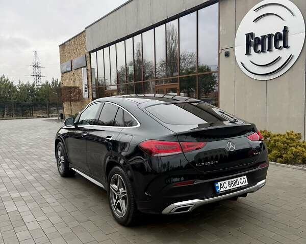 Зеленый Мерседес GLE-Class Coupe, объемом двигателя 2 л и пробегом 52 тыс. км за 97400 $, фото 6 на Automoto.ua