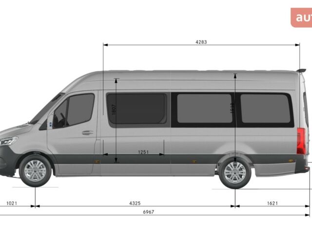 Мерседес Sprinter пас 2025 року купити нове авто Мерседес Sprinter пас 2025 року від офіційного дилера Галичина-Авто Мерседес фото