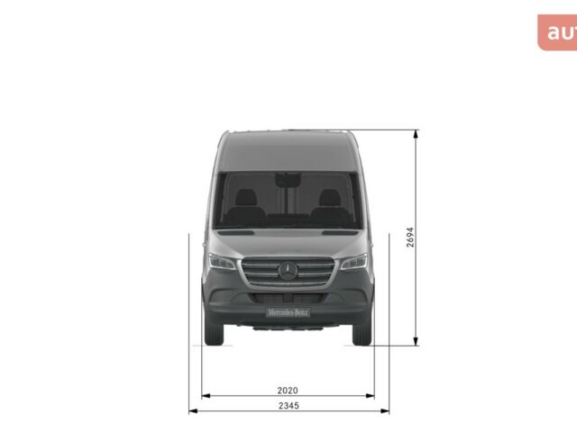 купити нове авто Мерседес Sprinter пас 2025 року від офіційного дилера Галичина-Авто Мерседес фото