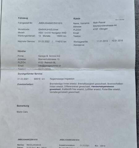 Білий Міцубісі АСХ, об'ємом двигуна 1.8 л та пробігом 158 тис. км за 13500 $, фото 15 на Automoto.ua